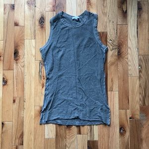 James Perse striped tank top size 0